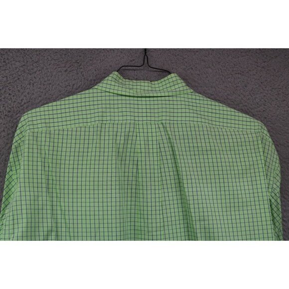 Ralph Lauren Yarmouth Men's Vintage Button Up Long Sleeve Shirt-Size 17 1/2-Y2K - Picture 6 of 6
